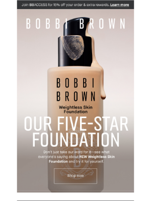 Bobbi Brown Cosmetics - Reviews don’t lie: our NEW foundation is *that* good