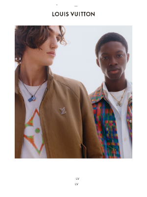 Louis Vuitton (Japan) - プレイフルなアクセントを添えるメンズ･ファッションジュエリー