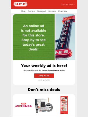 H-E-B - Your weekly ad is here!