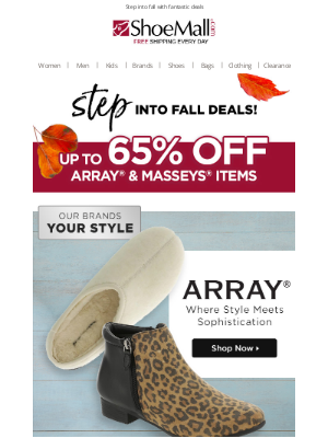 ShoeMall - Our Brands, Your Style, Up To 65% Off