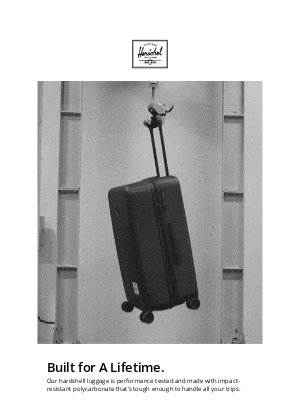 Herschel Supply Co. - Herschel Heritage™ Hardshell Luggage.