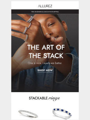 Allurez - The Art of Stacked Jewelry ✨