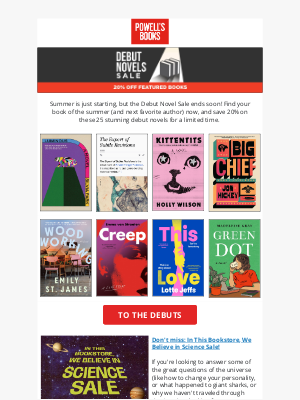 Powell's Books - 📚 50 books we love — on sale!