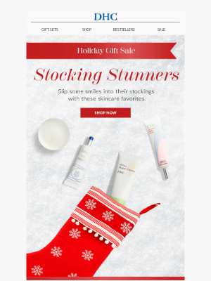 DHC - Perfect Gifts Come in Tiny Packages 🎁 Shop Stocking Stunners