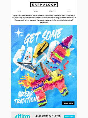 Karmaloop - Celebrate Hispanic Heritage Month. 🎉