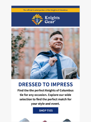 KnightsGear - Find the Perfect Tie