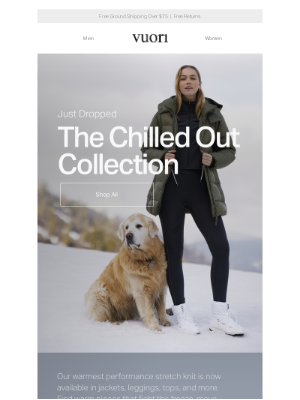 Vuori - Meet The Chilled Out Collection