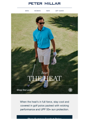 Peter Millar - Beat The Heat—Golf Polos