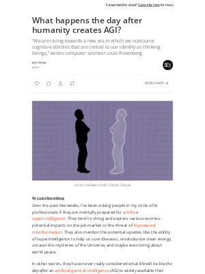 Big Think - What happens the day after humanity creates AGI?