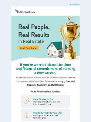 Colibri Real Estate School - Success Stories from Real Estate Pros