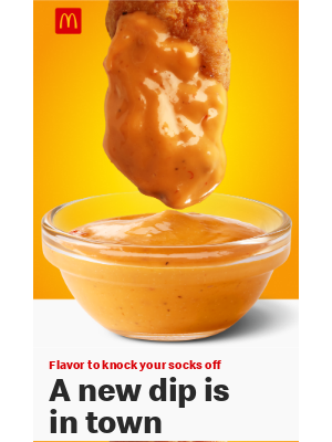 McDonald's - the Strip with its own dip