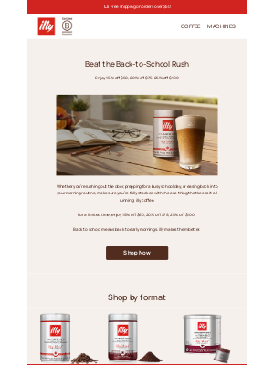 illy - Get up to 25% off your favorite illy coffee – stock up before the rush!
