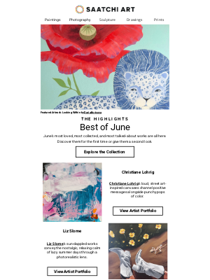 Saatchi Art - Here Is the Best Art of June