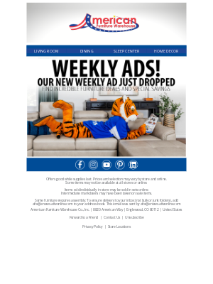 American Furniture Warehouse - ✅ Check Out Our New Weekly Ad ✅