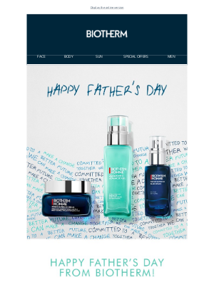 Biotherm - Happy Father's Day!