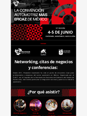 Cluster Industrial (Mexico) - 🚨Falta poco para Proveedor Automotriz ¡Regístrate ya!