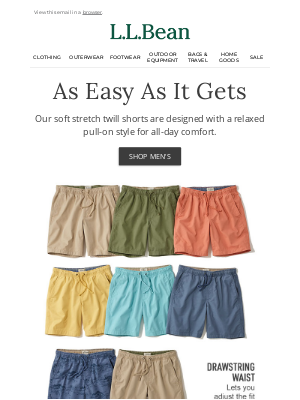L.L.Bean - The Shorts You’ll Throw On All Summer