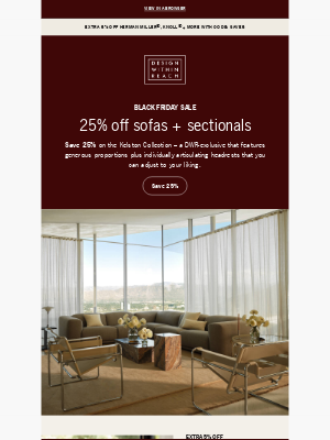 Herman Miller - Save 25% on sofas, lounge chairs + more