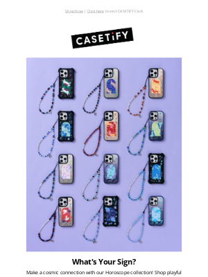 Casetify - NEW! The Horoscope Collection