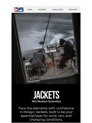 Pelagic - Jackets - Essentials for Wind and Rain