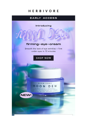 Herbivore Botanicals - Early Access: MOON DEW Firming Eye Cream