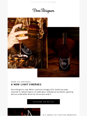 Dom Pérignon - Illuminate the night with Dom Pérignon