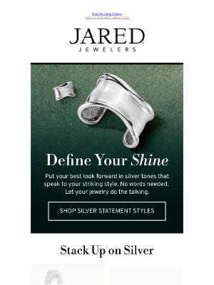Jared - 🩶 Now Trending: Silver Statements 🩶