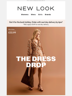 New Look (United Kingdom) - New dresses to wear now & later