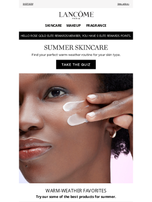 Lancome - Pop Quiz! Find Your Perfect Summer Skin Routine