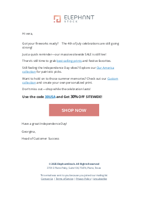 ElephantStock - Grab Your Fireworks and Save Big! 🎆