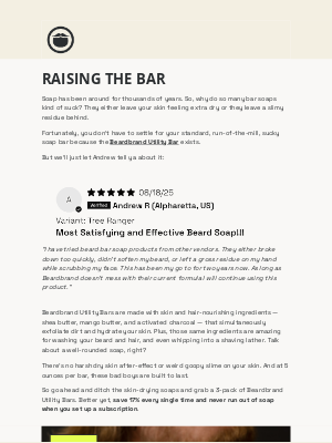 Beardbrand - Raising The Bar