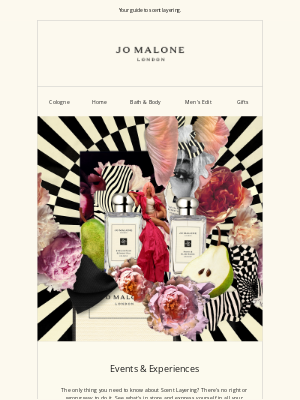 Jo Malone - Make it uniquely yours in stores this September