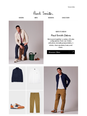 Paul Smith (United Kingdom) - Styling Zebra