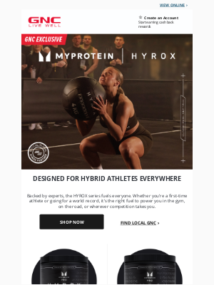 GNC - Huge new drop