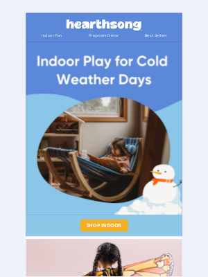 HearthSong - Indoor Play for Cold Weather Days ❄️