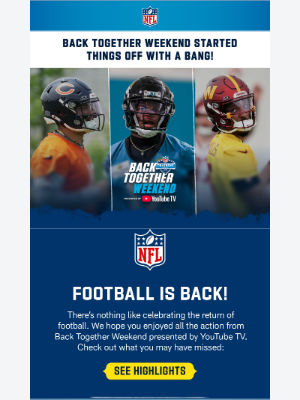 Kansas City Chiefs - Back Together Weekend Was a Hit!