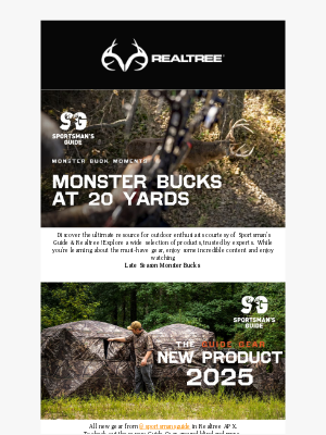 Realtree - Sportsman's Guide Monster Buck Moments & New Gear