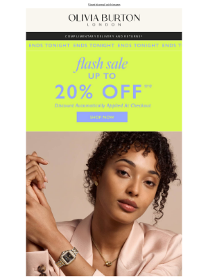 Olivia Burton - FLASH SALE ENDS TONIGHT
