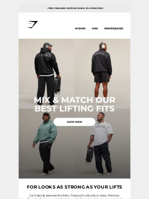 Gymshark (Australia) - Mix & match our best lifting fits