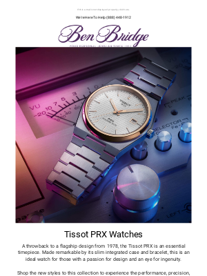 Ben Bridge Jeweler - Shop Classic New PRX Styles From Tissot