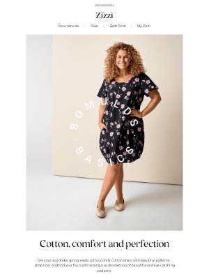 Zizzi Fashion - Spring dresses in cotton 🤍