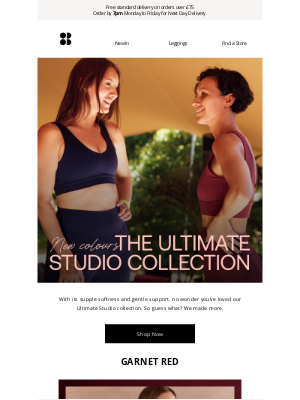 Sweaty Betty - New Ultimate Studio colours you’ll love