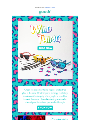 RUN goodr - Introducing NEW Wild Thing Sunnies