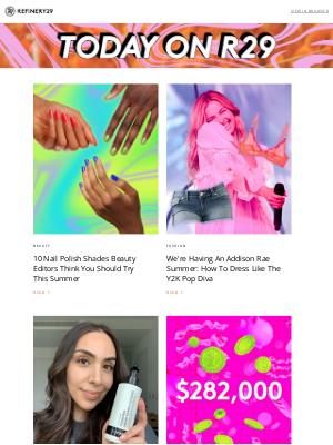 Refinery29 - 10 nail polish colors taking over this summer