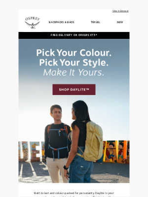 Osprey - Daylite - sling it, cinch it, love it
