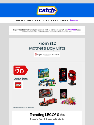 Catch (Australia) - Trending LEGO® Sets From $20 🧱