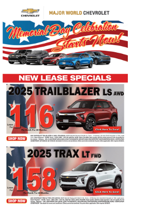 Chevrolet - This Weekend Take Advantage of Our Pre-Tariff Offers at Major World Chevrolet!