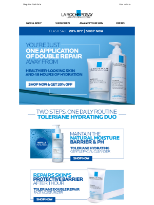 La Roche-Posay - Is your hydration routine complete?