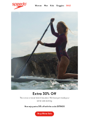 Speedo USA - Breaking News: Extra 30% Off!