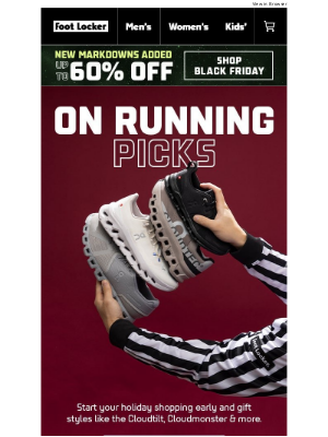 Foot Locker - Shop our Black Friday sale today!